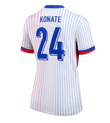 Frankrig Ibrahima Konate #24 Replika Udebanetrøje Dame EM 2024 Kortærmet